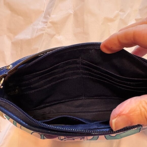 Coach Daisy Kyra Scarf Logo Print Shoulder Bag - Picture 4 of 7